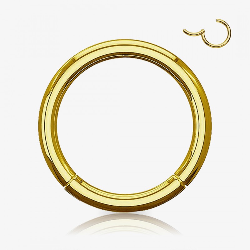 Piercing Orelha/Cartilagem, Daith Argola Detalhada Indiana Dourada - Loja  de Piercings